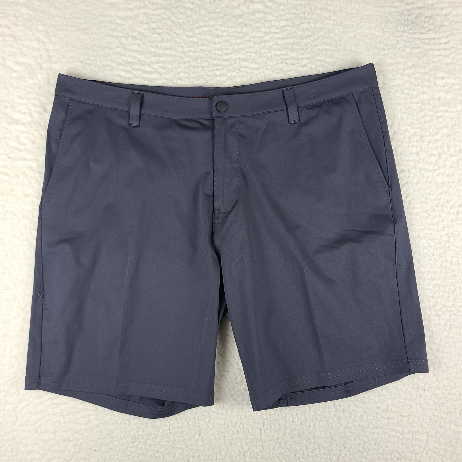 Rhone Shorts Mens 40 Dark Gray 8" Inseam Casual Performance Golf Chino